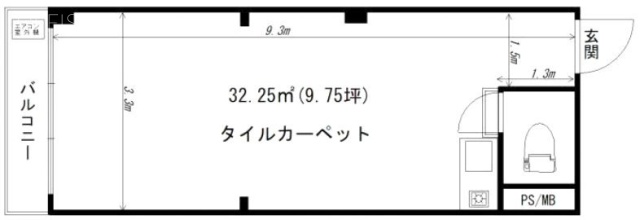 プリメーラ道玄坂913 間取り図