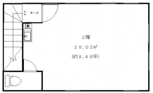 石井事務所ビル2F 間取り図