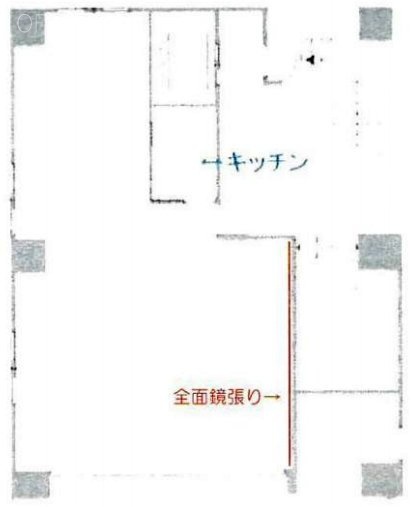 NSビル1F 間取り図