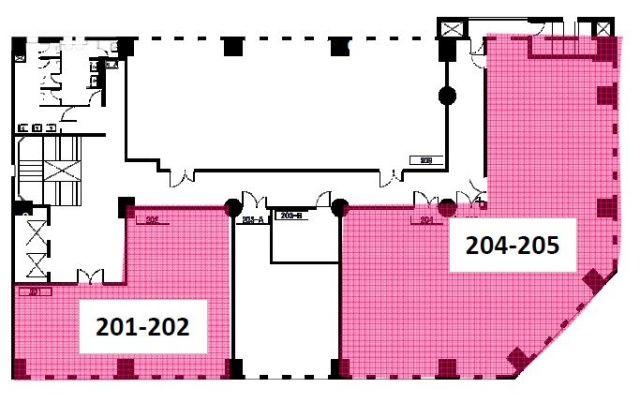 リスト関内ビル204・205 間取り図