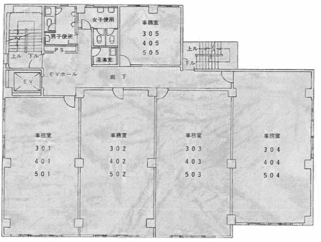 いちご聖坂ビル403 間取り図