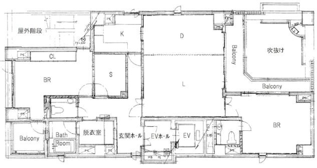 LA CITY 麻布十番 CELESTE4F 間取り図