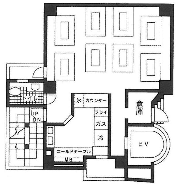 YBCビル3F 間取り図