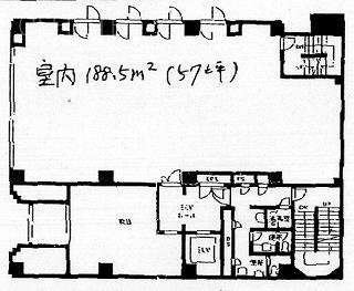 日本橋ビル2F 間取り図