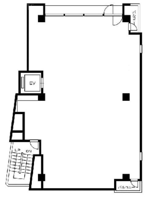 ハマ六本木ビル4F 間取り図