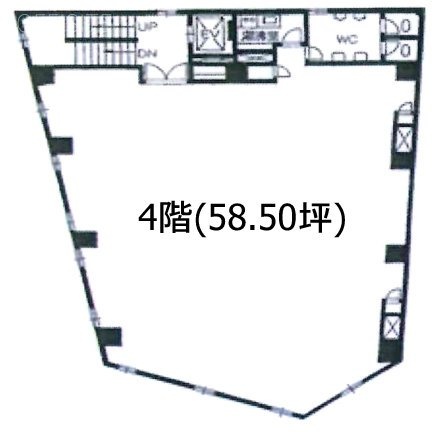 トーク要町4F 間取り図