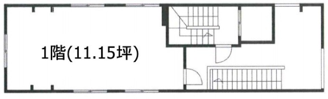フォレストヒル南青山ビル1F 間取り図