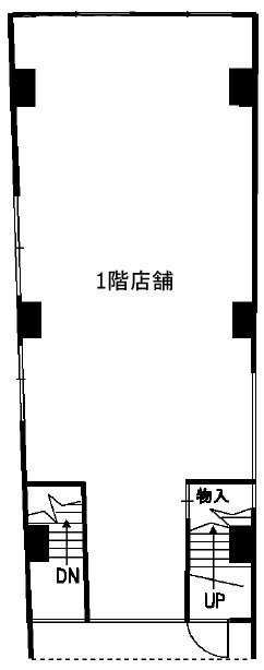 BELL赤坂ビル1F 間取り図