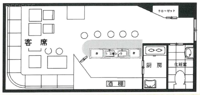 新光ビルC 間取り図