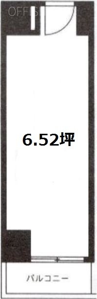 関内フレックスビル203 間取り図