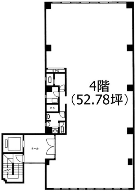 姫井日本橋ビル4F 間取り図