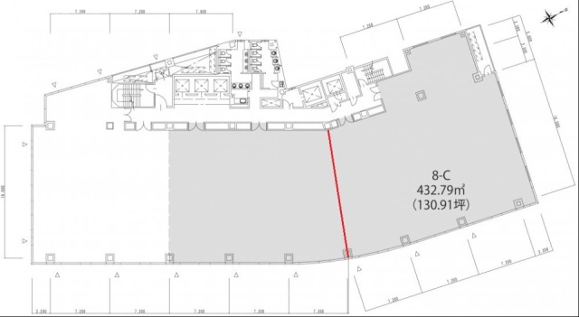 三番町東急ビルC 間取り図