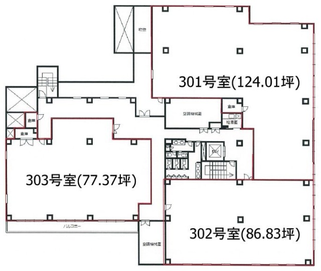 アーバンプラザ鶴見ビル301 間取り図