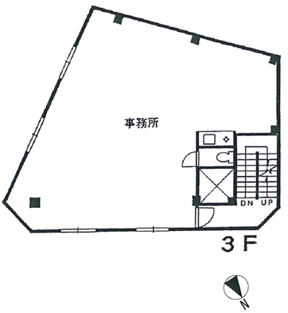 ダイワ第一ビル3F 間取り図