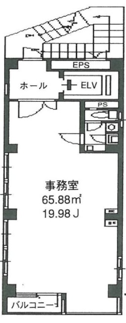 ヤナギヤビル5F 間取り図