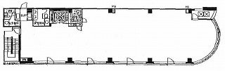 淡路町トーセイビル4F 間取り図