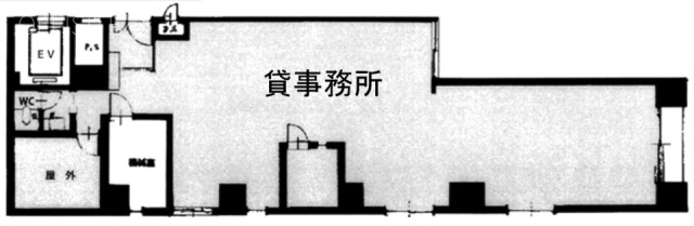 日本橋永信ビル4F 間取り図