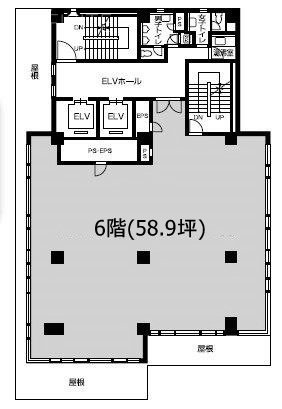 二宮ビル6F 間取り図