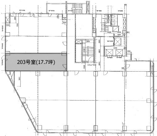 第12関口ビル203 間取り図