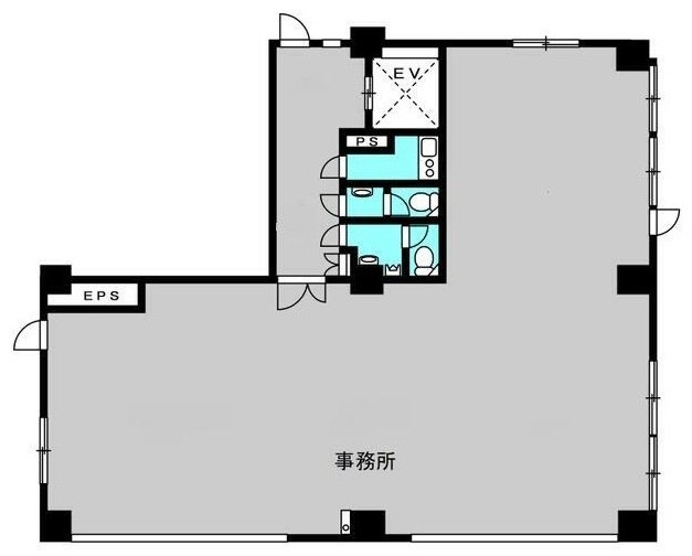 芝シティビル401 間取り図