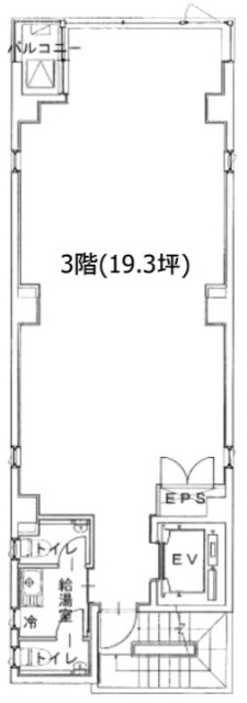 石井ビル301 間取り図