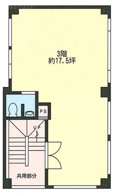 ブリルビル3F 間取り図