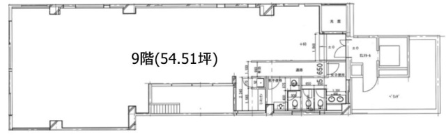 市ヶ谷MSビル9F 間取り図