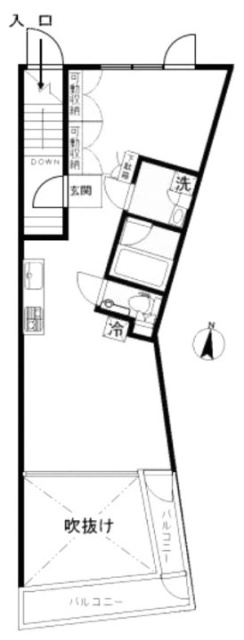 aozora.soビル2A 間取り図