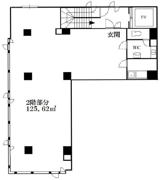 シントミ東日本橋ビル2F 間取り図