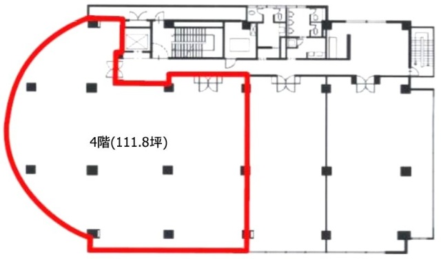 OSJ成瀬(ユニゾ成瀬)ビル401 間取り図