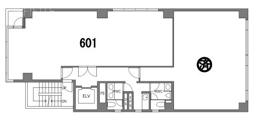 協新ビル601 間取り図