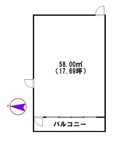 ストークベル浜松町2F 間取り図
