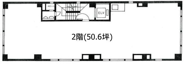 カワグレビル2F 間取り図