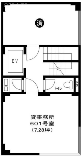 エポック秋葉原ビル601 間取り図