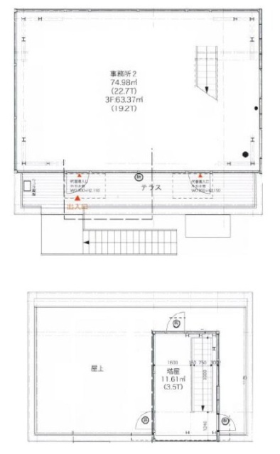 表参道391ビル3F 間取り図