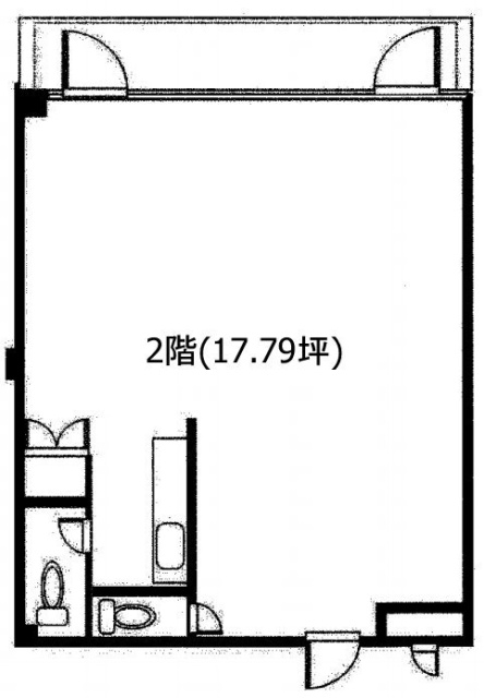 エスエス10ビルA201 間取り図