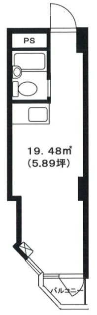 サーラ南青山ビル703 間取り図