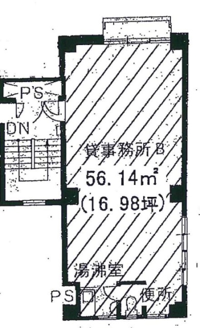 河上ビル402 間取り図