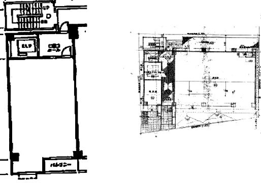 ニューライフ千代田1F～2F 間取り図