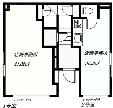 DG駒込101 間取り図