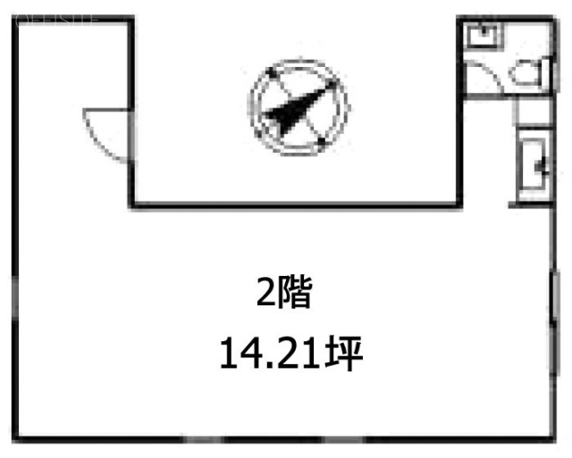 堀ビル2F 間取り図