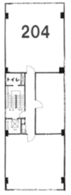 秋葉原井上ビル204 間取り図