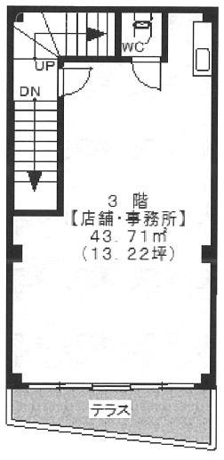 スプリングビル3F 間取り図