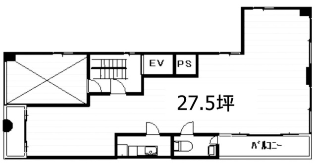 森山ビル東館 間取り図