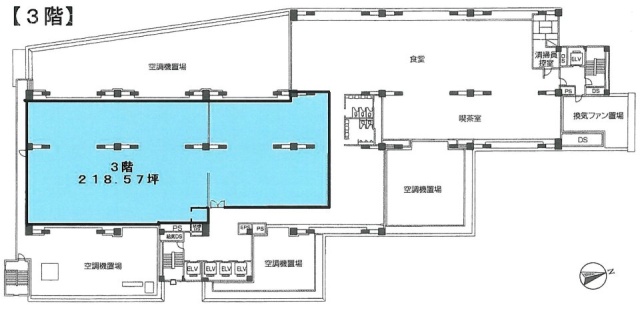 田町きよたビル3F 間取り図