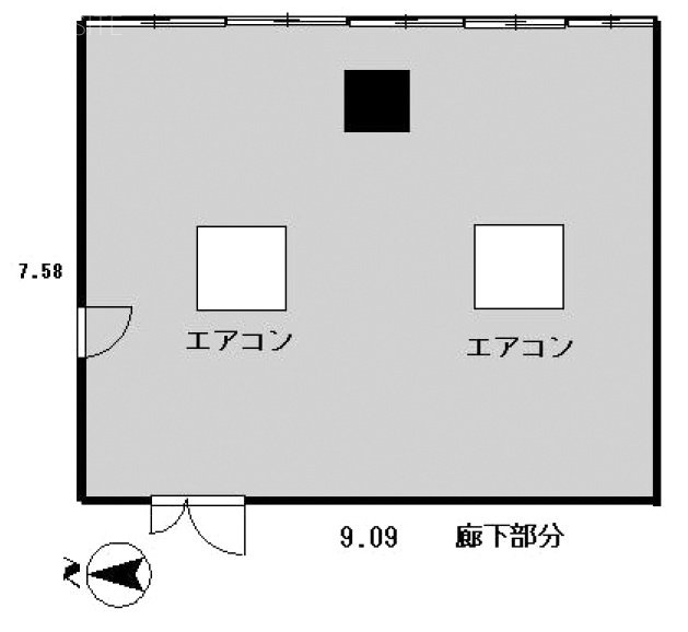 花川戸ビル404 間取り図