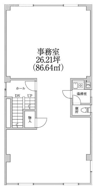 KNビル2F 間取り図