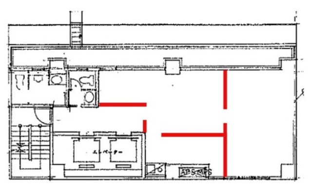ACN築地242ビル9F 間取り図