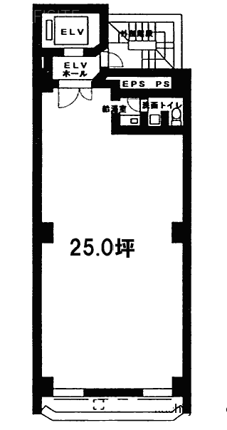 イワモトビル4F 間取り図