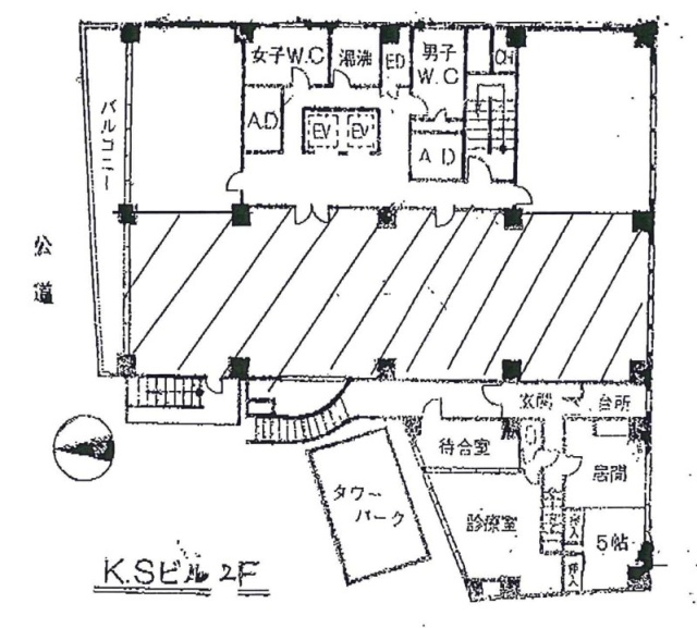 KSビル2F 間取り図